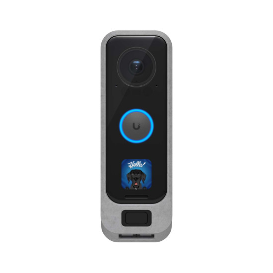 Carcasă pentru G4 Doorbell Pro UniFi Ubiquiti, Beton, UACC-G4-DB-Pro-Cover-Concrete